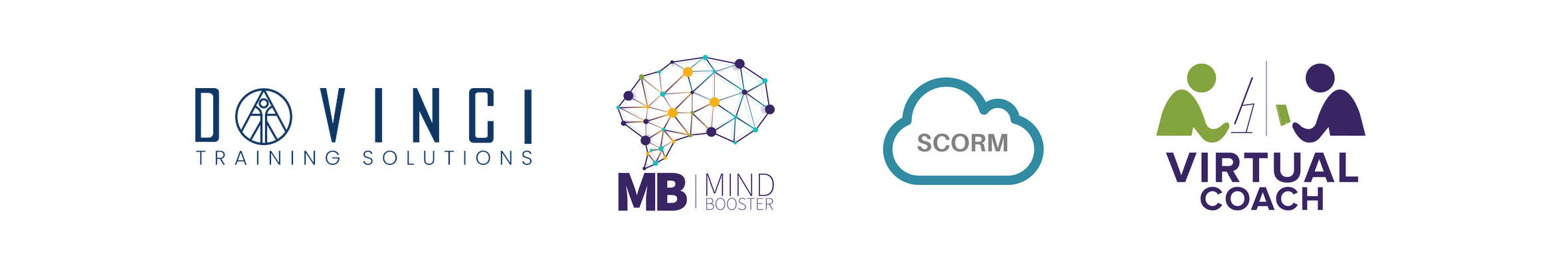 Da Vinci · Mind Booster · SCORM · Virtual Coach